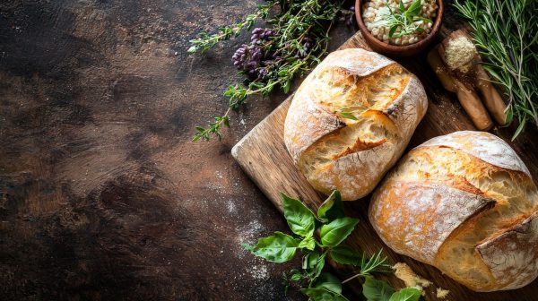 Bread, steam, and quiet kitchen light